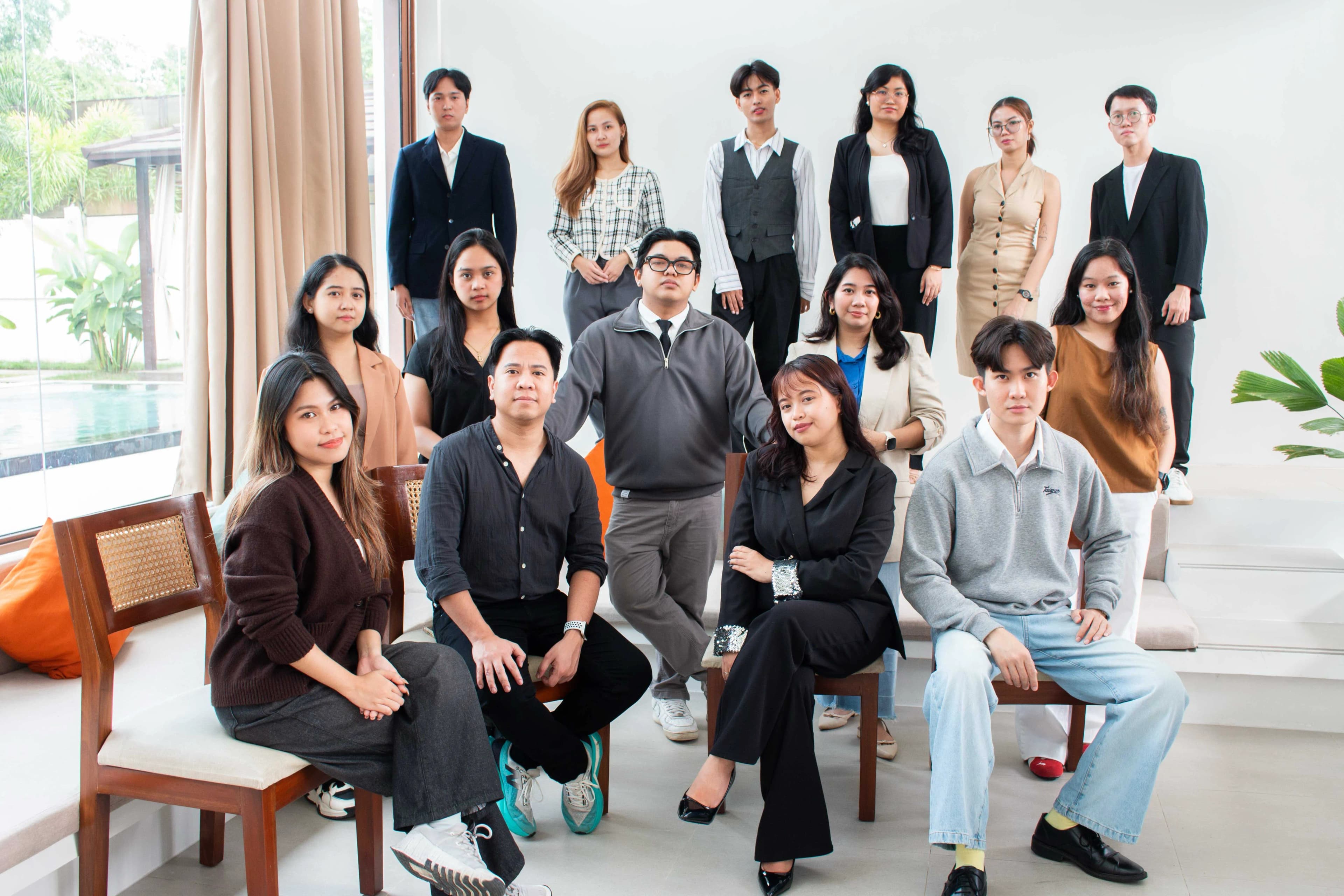 Uniquecorn team group portrait