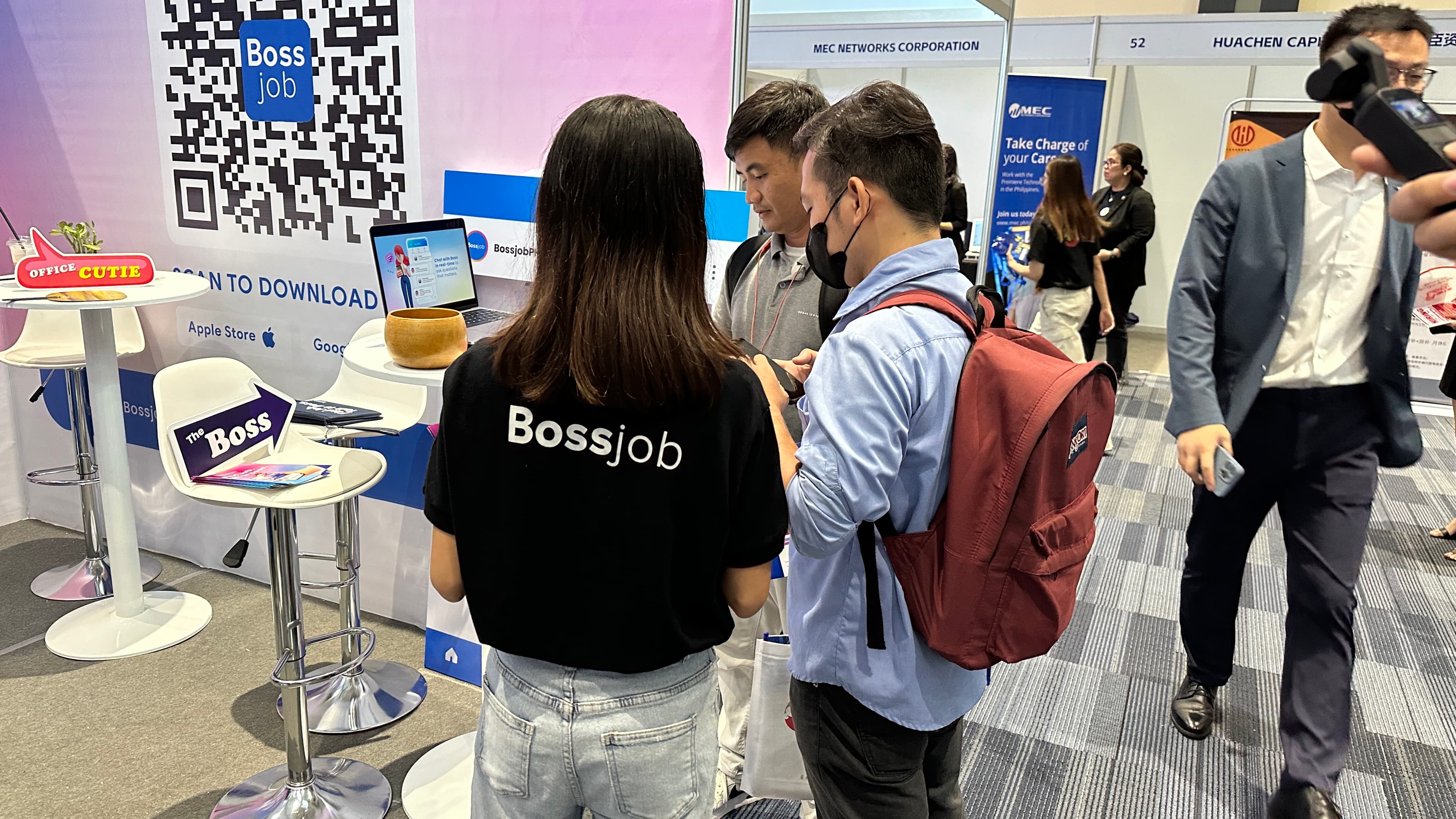 Bossjob influencer marketing campaign feature