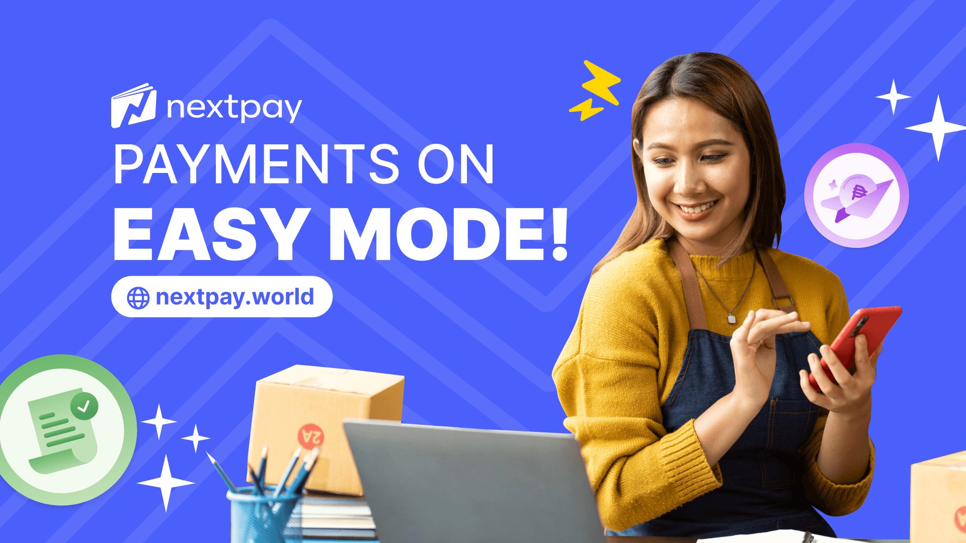 NextPay fintech campaign feature